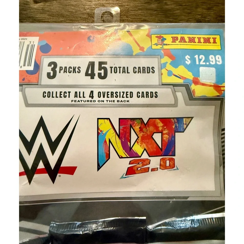 WWE NXT 2.0 Trading Cards 3 Packs 45 Total NEW Sealed Cora Jade